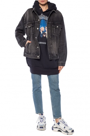 Denim jacket with logo, zdjęcie 2 Denim jacket with logo od Balenciaga